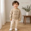 Hello Rabbit Embroidered Knit Sweater