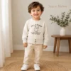 Hello Rabbit Embroidered Knit Sweater