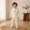 Boys Label Patch Knit Sweater