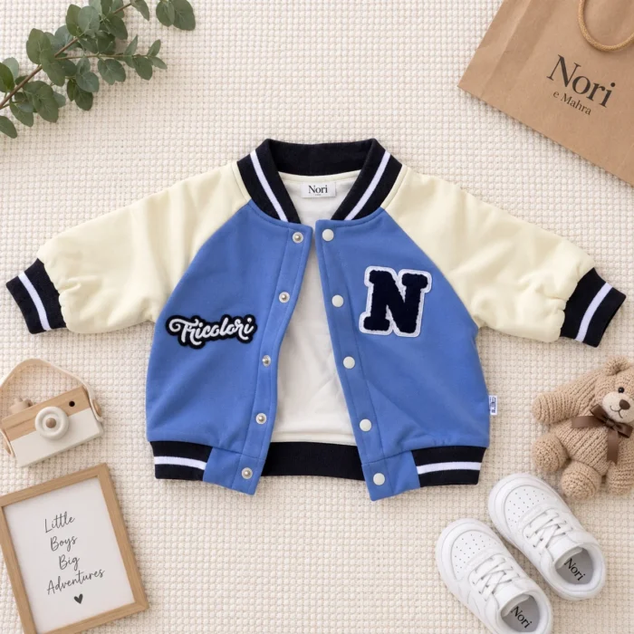 Boys Varsity Jacket 3-Piece Set