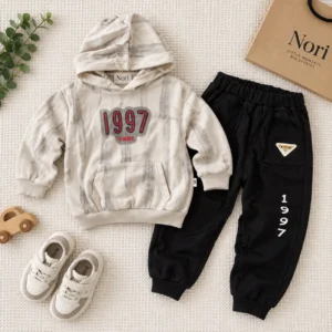 Boys’ 1997 Printed Hoodie Set