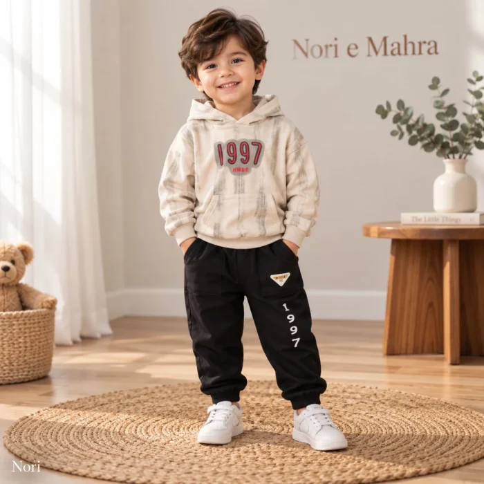 Boys’ 1997 Printed Hoodie Set