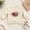 Boys Contrast Varsity Jacket Set — Sweatshirt & Jogger Trousers