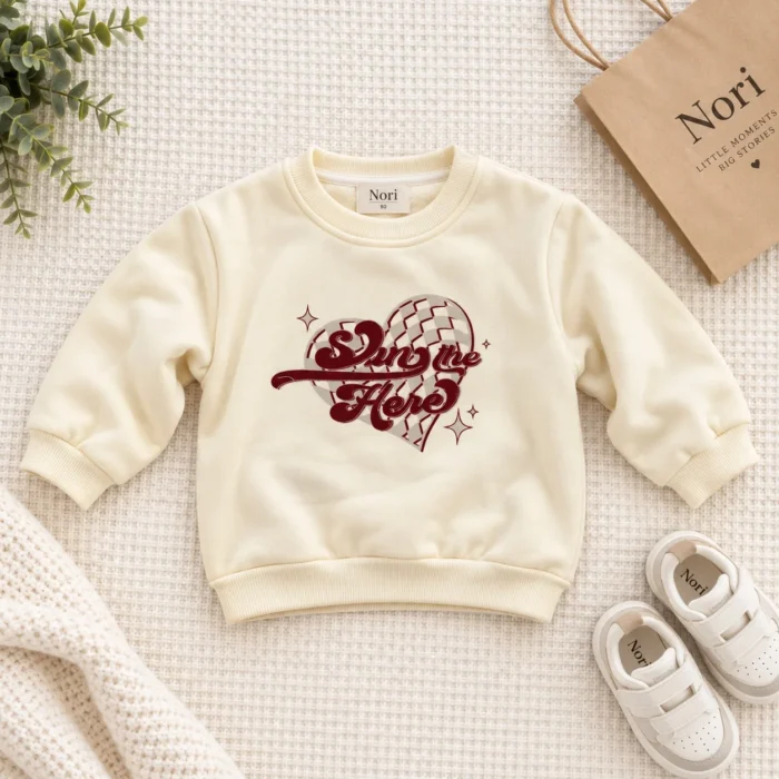 Boys Contrast Varsity Jacket Set — Sweatshirt & Jogger Trousers