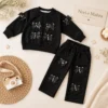 Girls’ Bow-Detail Sweatshirt & Trousers