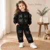Girls’ Bow-Detail Sweatshirt & Trousers