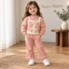 Girls’ Textured-Knit Two-Piece Outfit