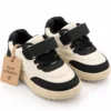 Boys’ Velcro Sneakers, Chunky Sole | Brown & Black