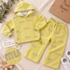 Girls’ Rhinestone MIU Hoodie & Pants Set