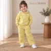 Girls’ Rhinestone MIU Hoodie & Pants Set