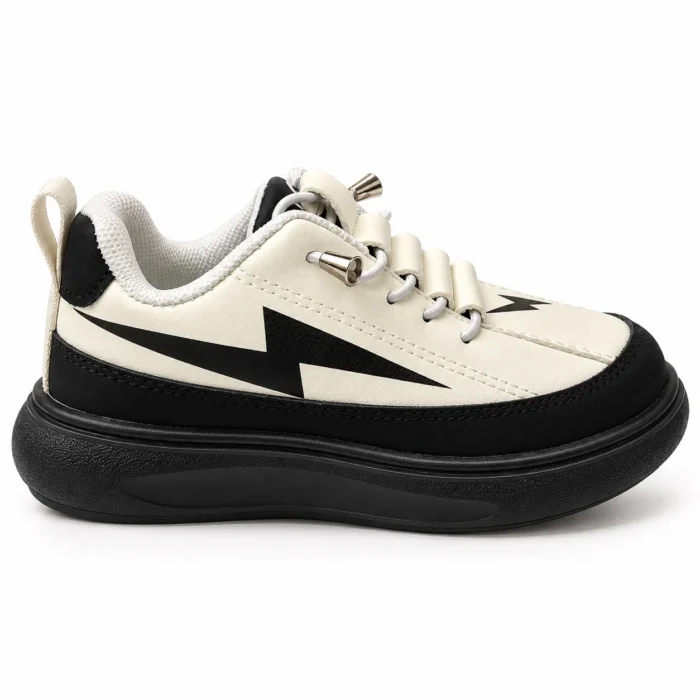 Kids’ -Print Chunky Sneakers | Olive, Black, Pink
