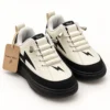 Kids’ -Print Chunky Sneakers | Olive, Black, Pink