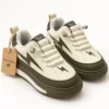 Kids’ -Print Chunky Sneakers | Olive, Black, Pink
